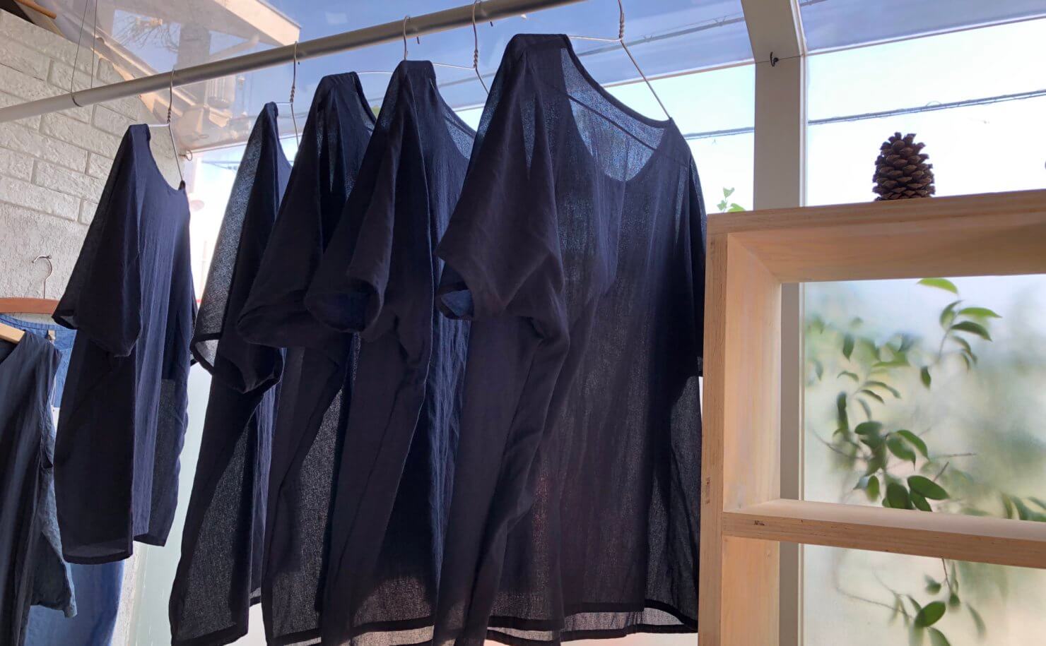 ネイビーコットン