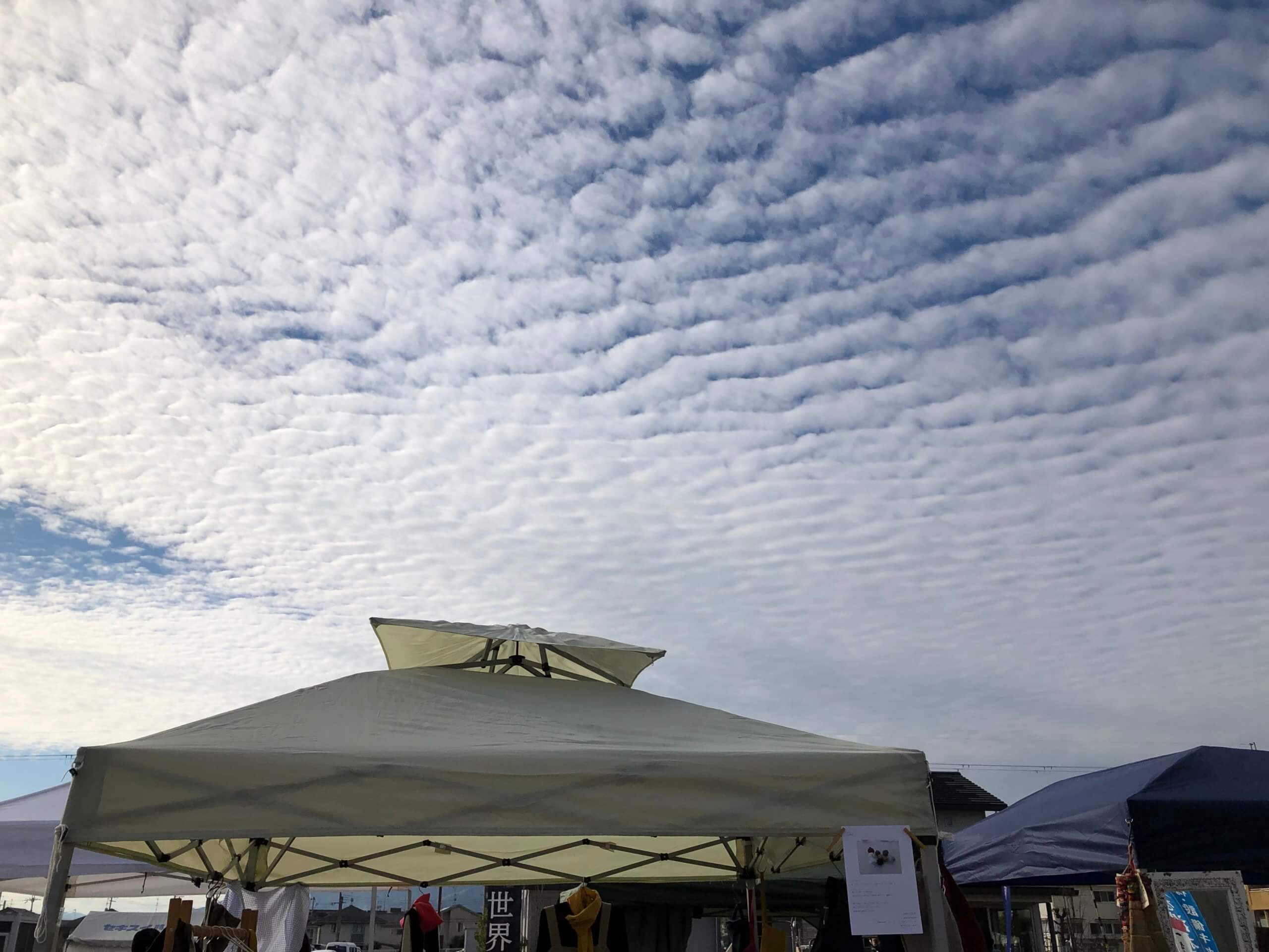 BLUE SKY MARKET ありがとうございました。 EARTH COLOR